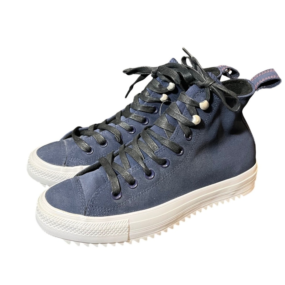 Converse Chuck Taylor All Star Hiker Obsidian Shoes Navy Sneakers Womens 9